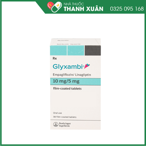 Glyxambi 10mg/5mg trị đái tháo đường tuýp 2